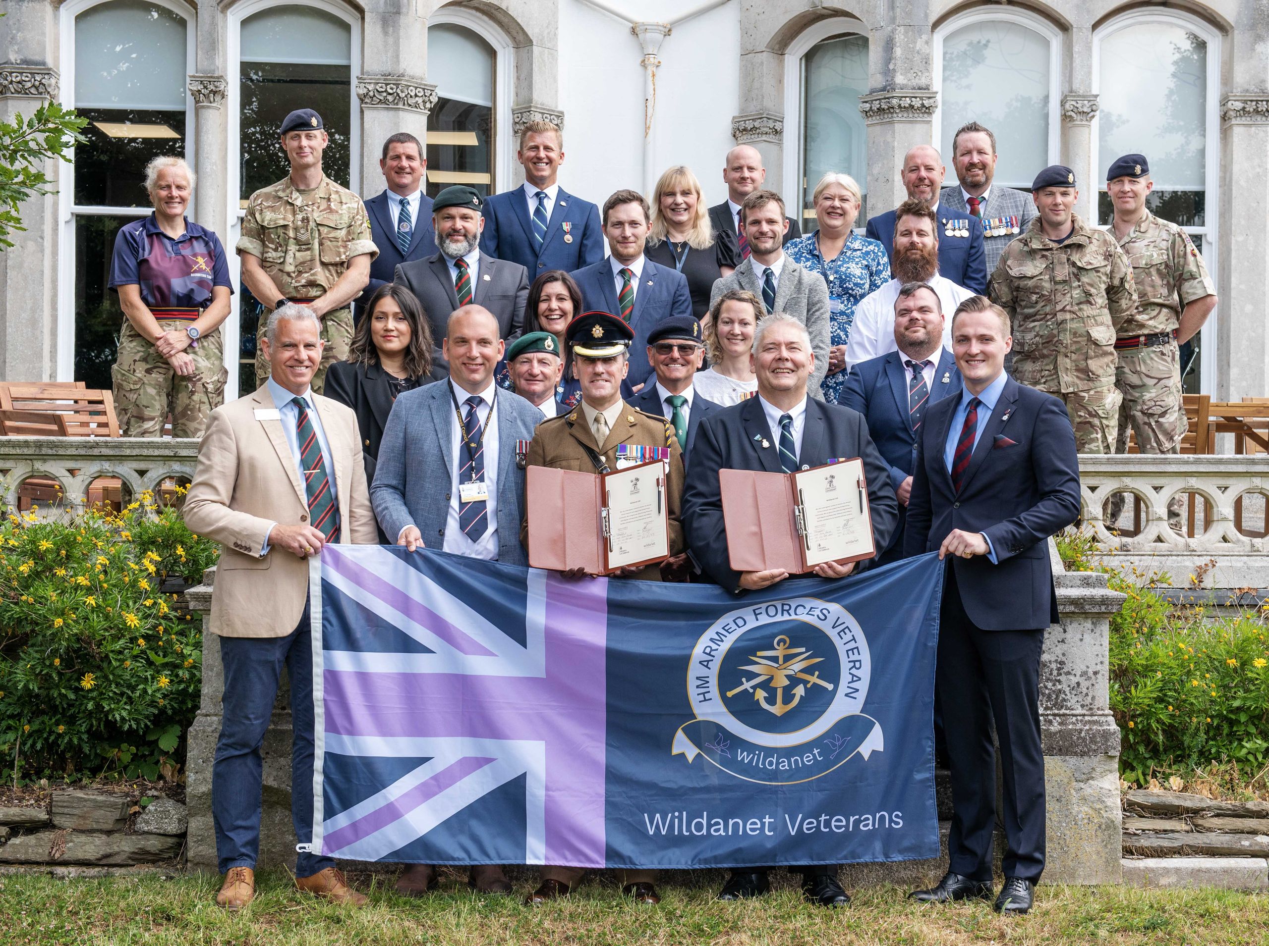 Featured image for “Wildanet proud to sign Armed Forces Covenant”