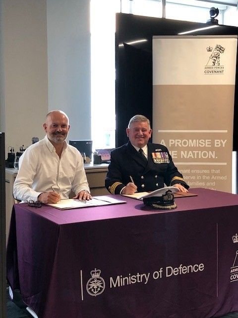 Featured image for “Osborne Clarke UK signs the Armed Forces Covenant”
