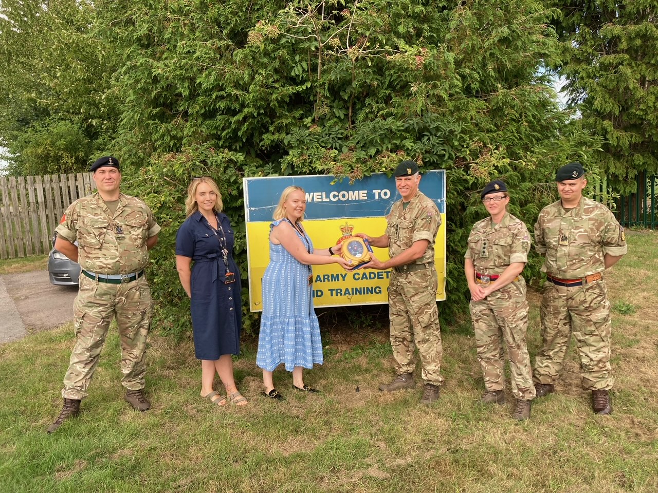 Featured image for “Bristol and The Channel Islands ACF Receives Life-Saving Defibrillator Donation”