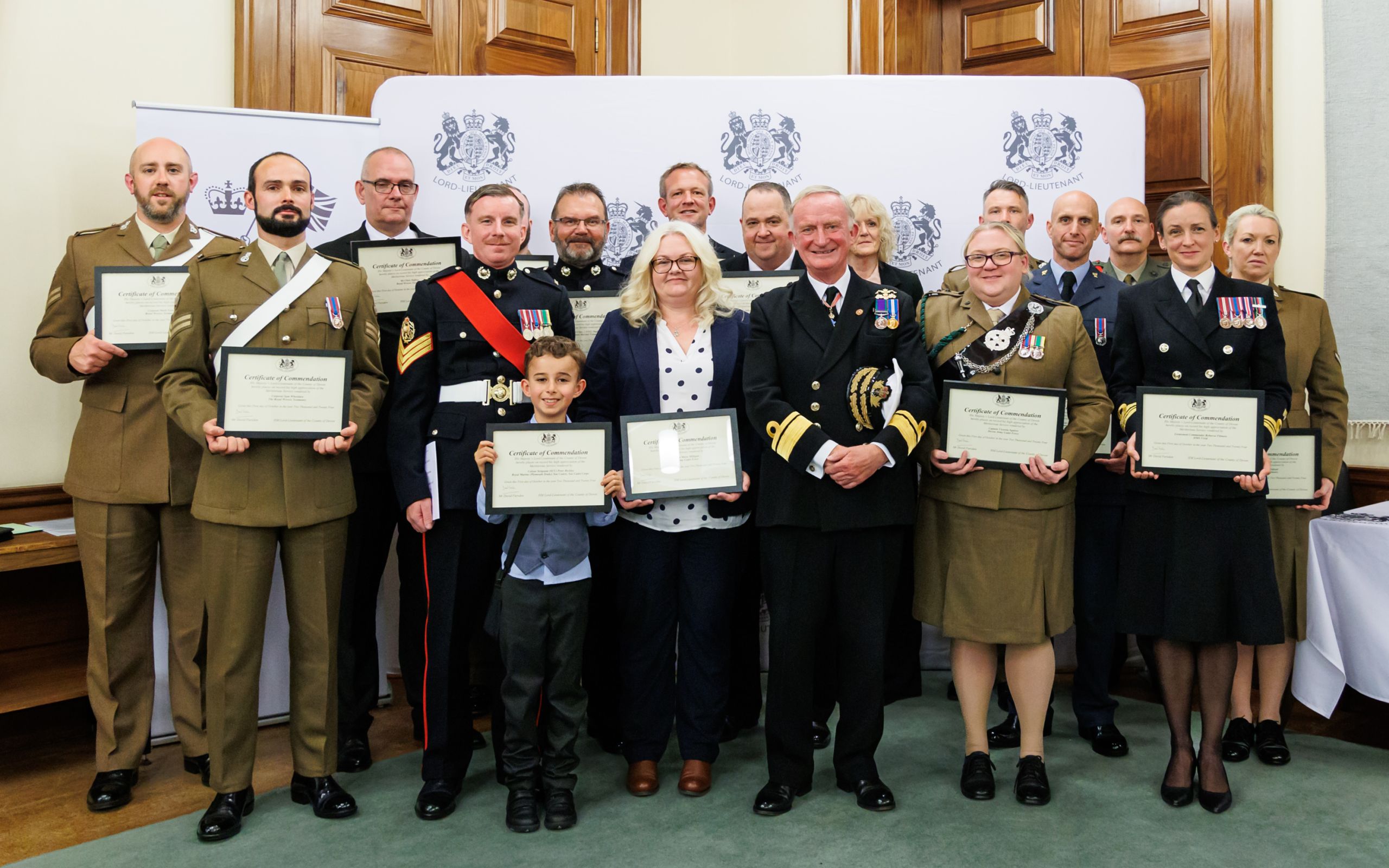 Featured image for “Lord Lieutenant’s Awards Ceremony Celebrates Exceptional Service in Exeter”