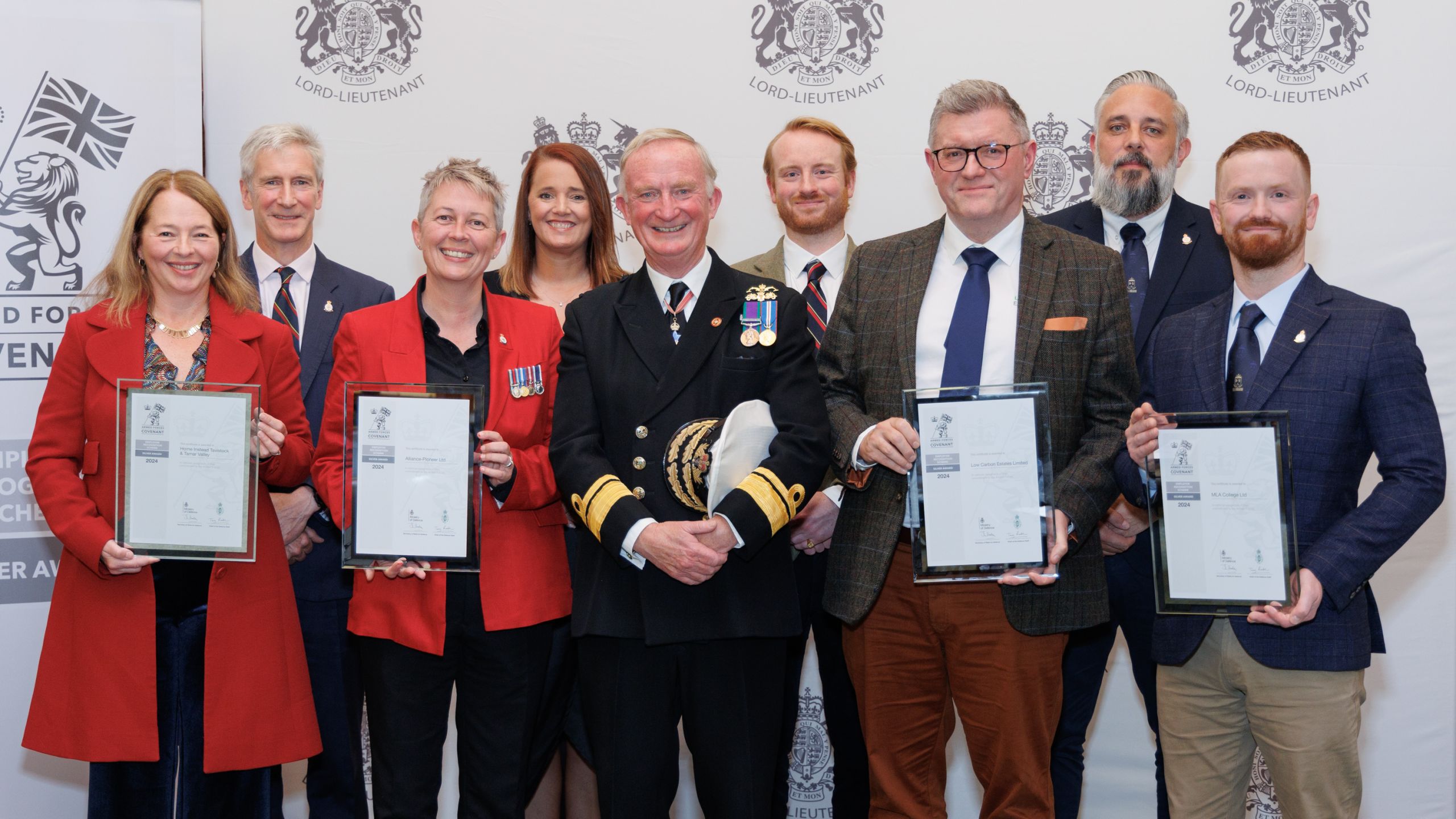 Featured image for “Devon Employers Recognised for Supporting Defence Personnel at Exeter Ceremony”